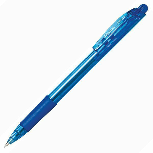 Kemični svinčnik Pentel BK417, moder