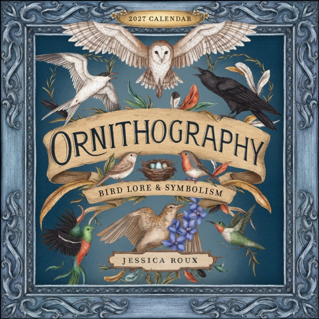 Ornithography 2027 Wall Calendar
