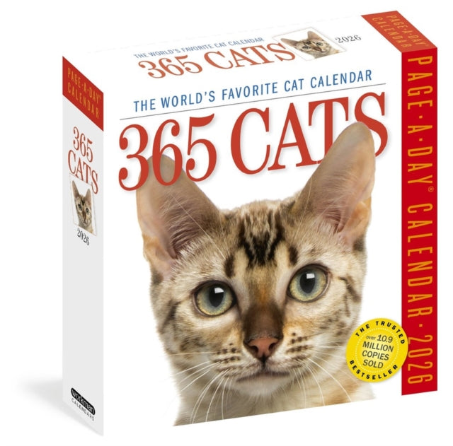 365 Cats Page-A-Day® Calendar 2026