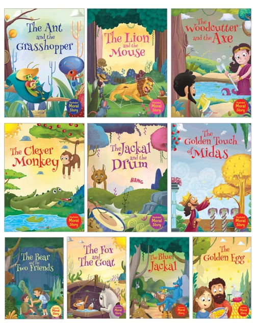 Illustrated Moral Stories Set - Set of 10 Books
