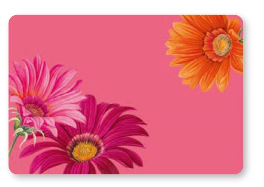 Pogrinjek 43X29, Joyful Gerbera