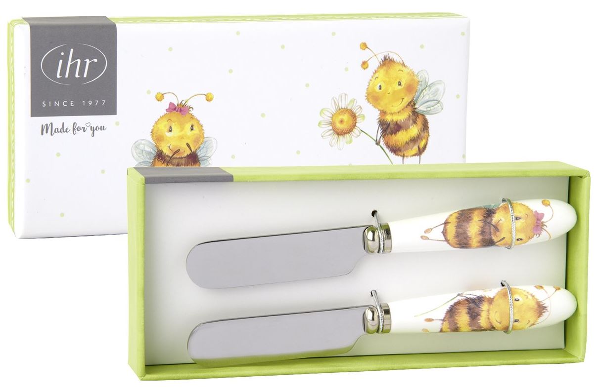 Set dveh nožev za maslo SUNNY BEE