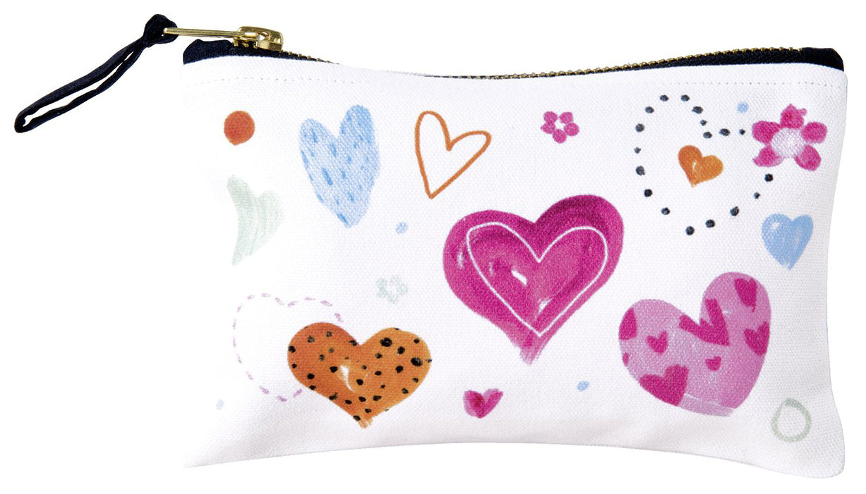 Kozmetična torbica Joyful Hearts