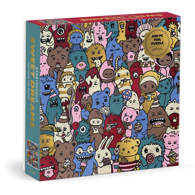 Barbtropolis Sweet Dreams 500 Piece Foil Puzzle