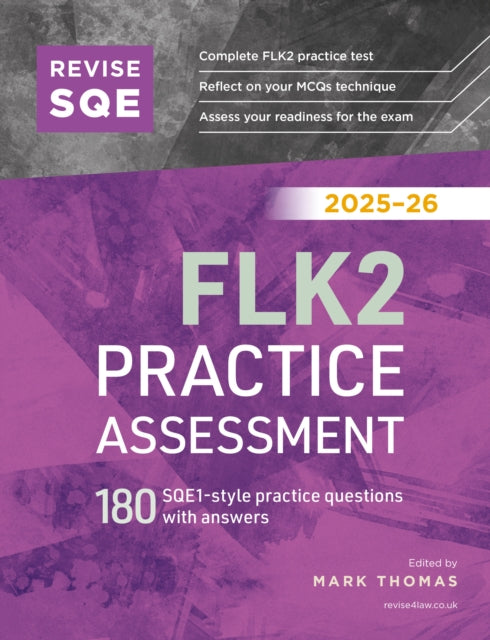 Revise SQE FLK2 Practice Assessment 2025/26