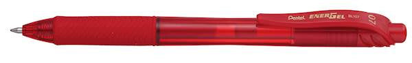 ROLER PENTEL BL107 ENERGEL RDEČ (12)