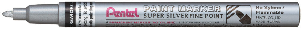 Marker Pentel MSP10 Paint 2,9 mm, srebrn