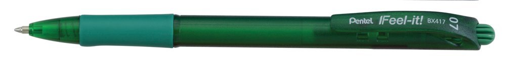 Kemični svinčnik Pentel BX417-D 0,7, zelen