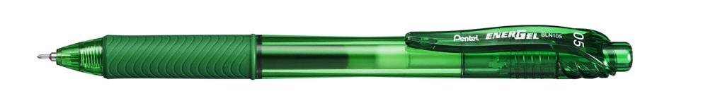 Roler Pentel BLN105 Energel, 0,5 zelen