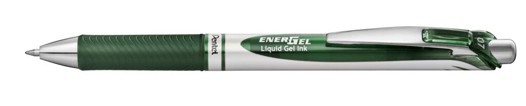 Roler Pentel BL77 Energel, 0,7, temno-zelen