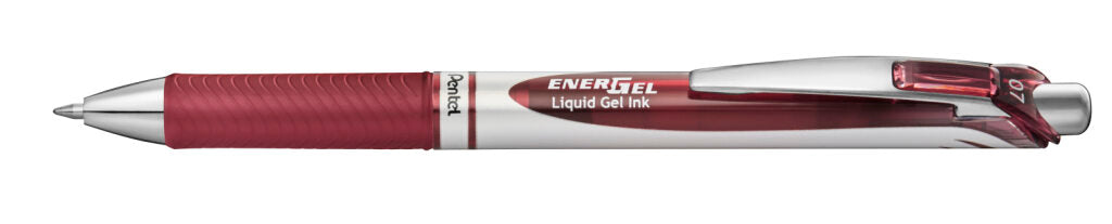 Roler Pentel BL77 Energel, 0,7, bordo