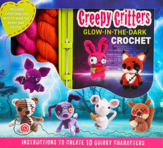 Creepy Critters Glow-in-the-Dark Crochet