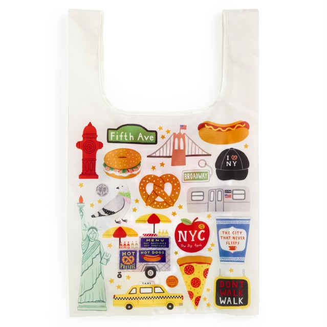 Big Apple Packable Nylon Tote Bag