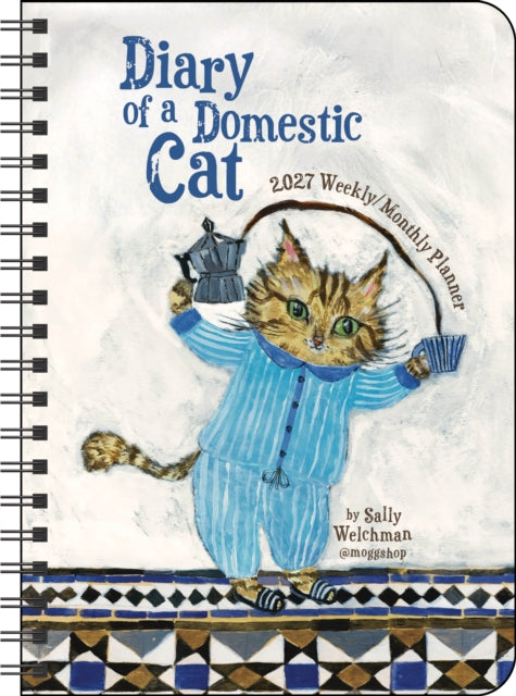 Sally Welchman 2027 Monthly/Weekly Planner Calendar