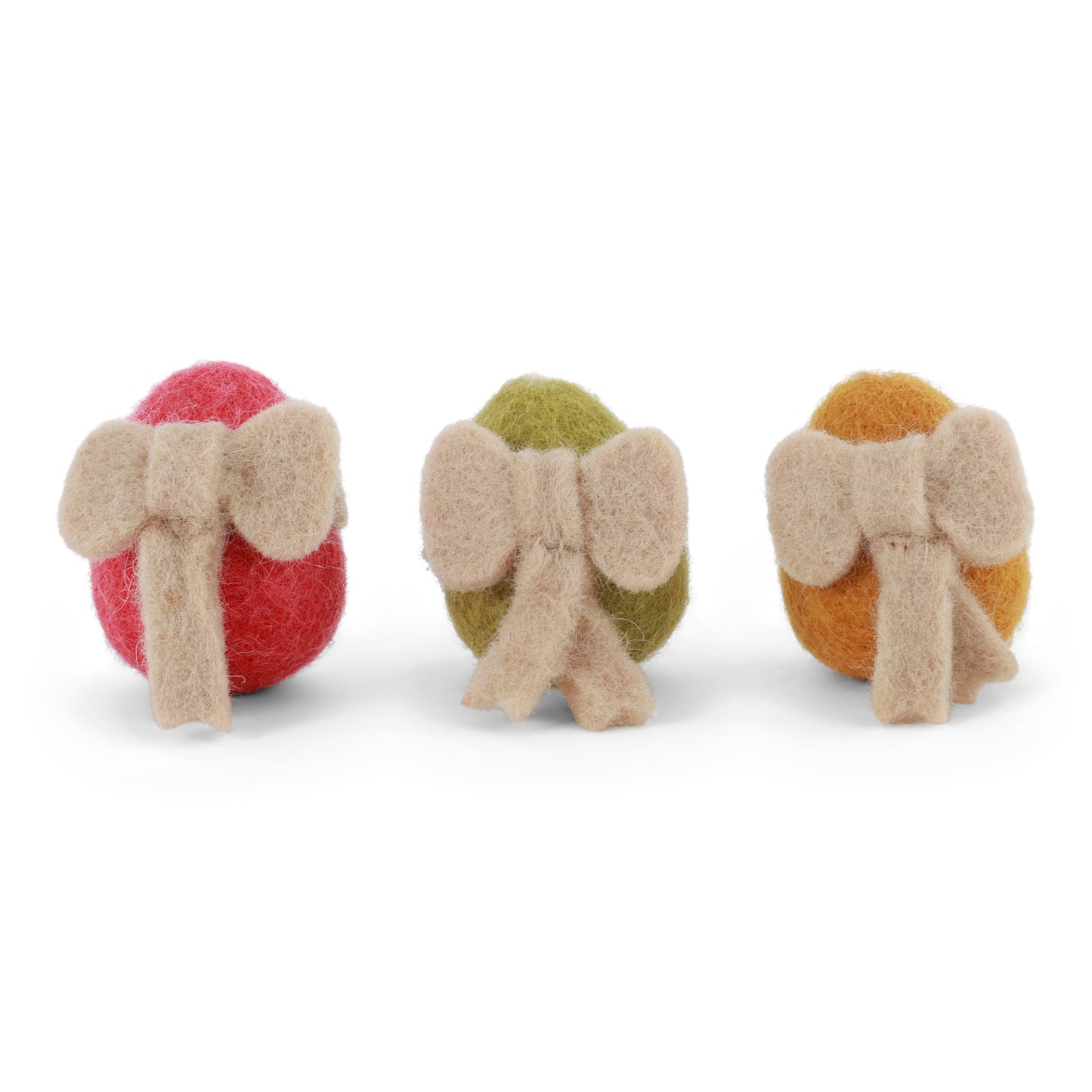 Set 3 velikonočnih jajc z mašno, Gry & Sif