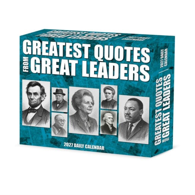 Greatest Quotes from Great Leaders 2027 Box