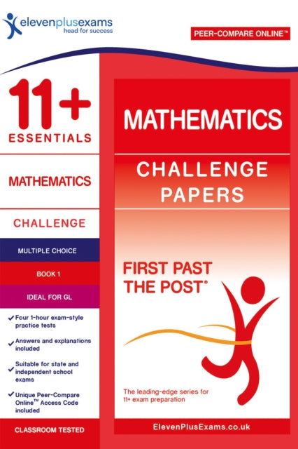 11+ Essentials Mathematics: Challenge Papers Book 1