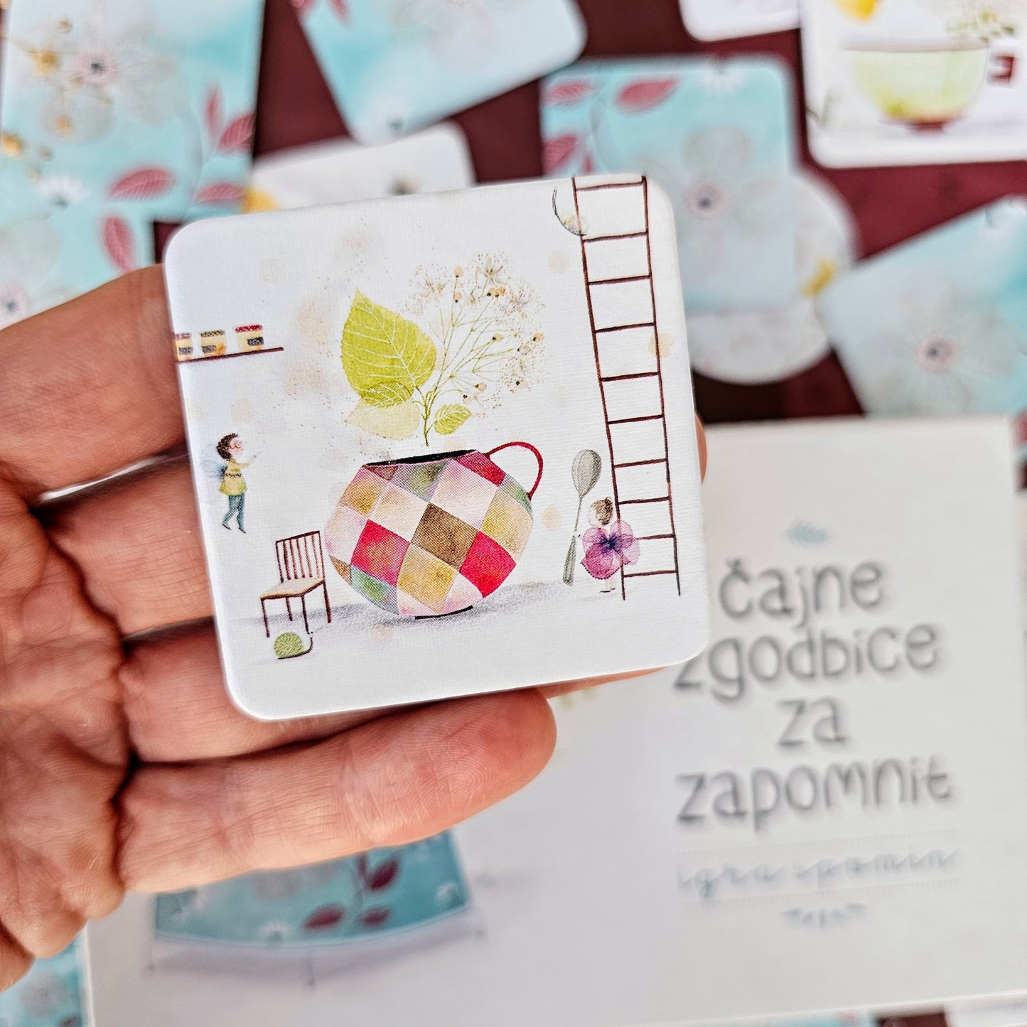 Igra spomin - Čajne zgodbice za zapomnit