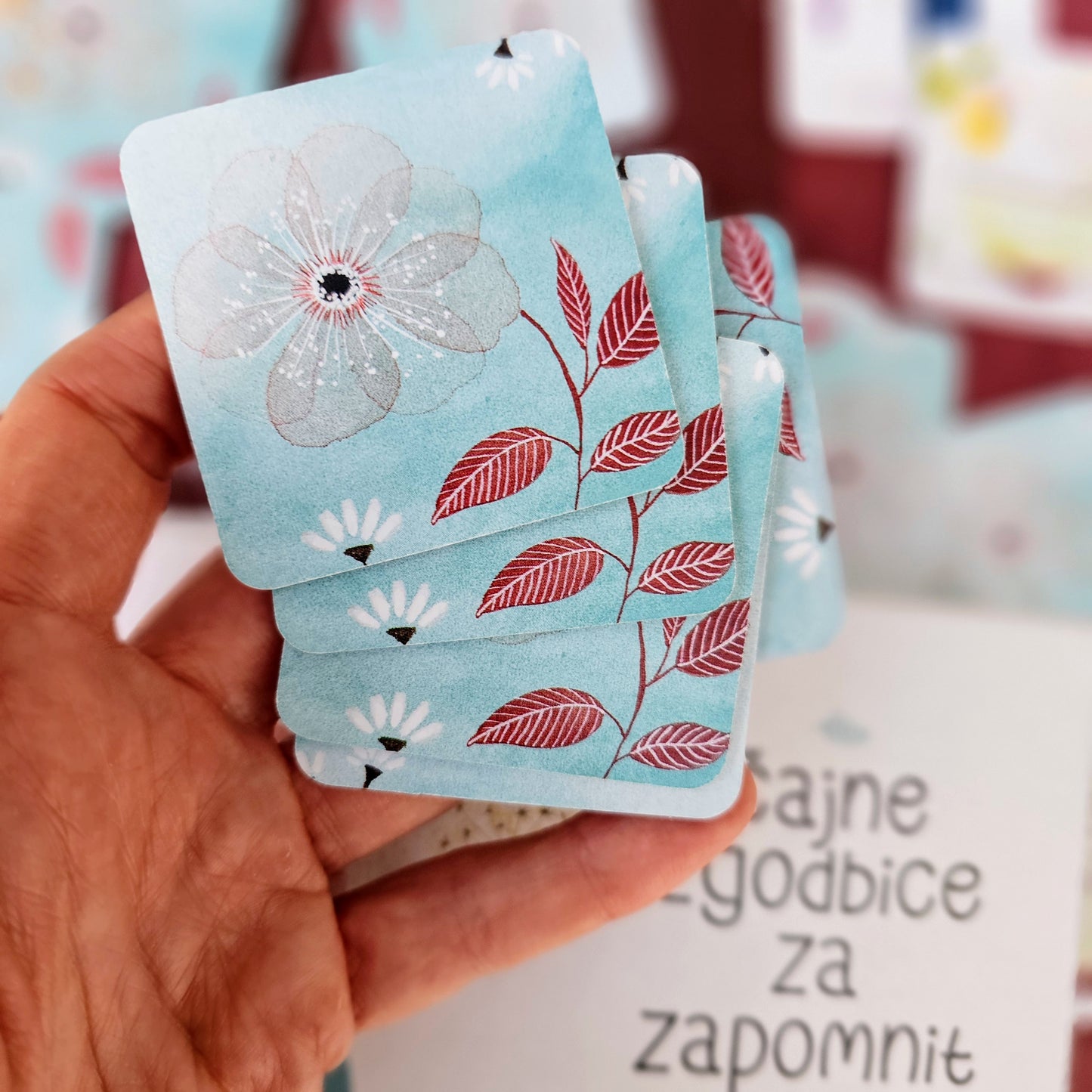 Igra spomin - Čajne zgodbice za zapomnit