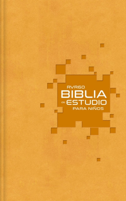 RVR60 Biblia de estudio para ninos, Leathersoft, Mango