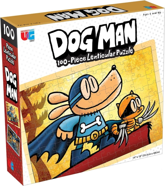 Puzzle 3D, Pasji mož Adva, 100 delni (Dog Man)