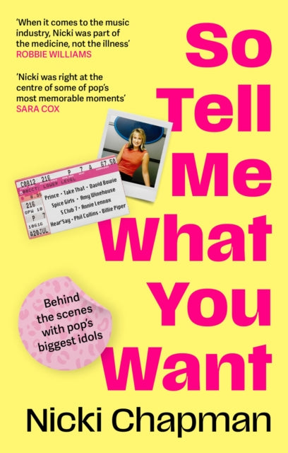 So Tell Me What You Want