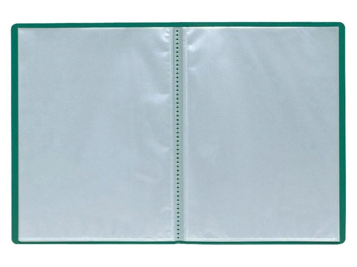 Mapa z vložnimi mapami Exacompta, A4, PP, zelena