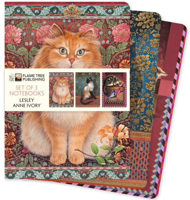 Lesley Anne Ivory Set of 3 Standard Notebooks
