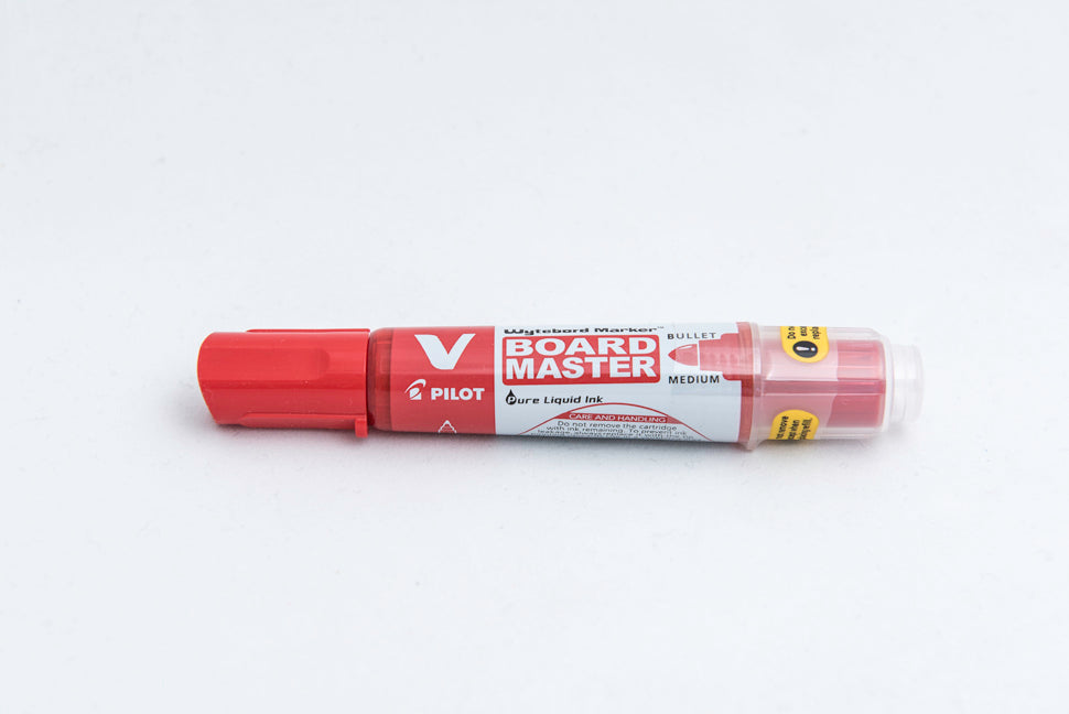 Marker za bele table Pilot WBMA-VBM-M, piši-briši, rdeč