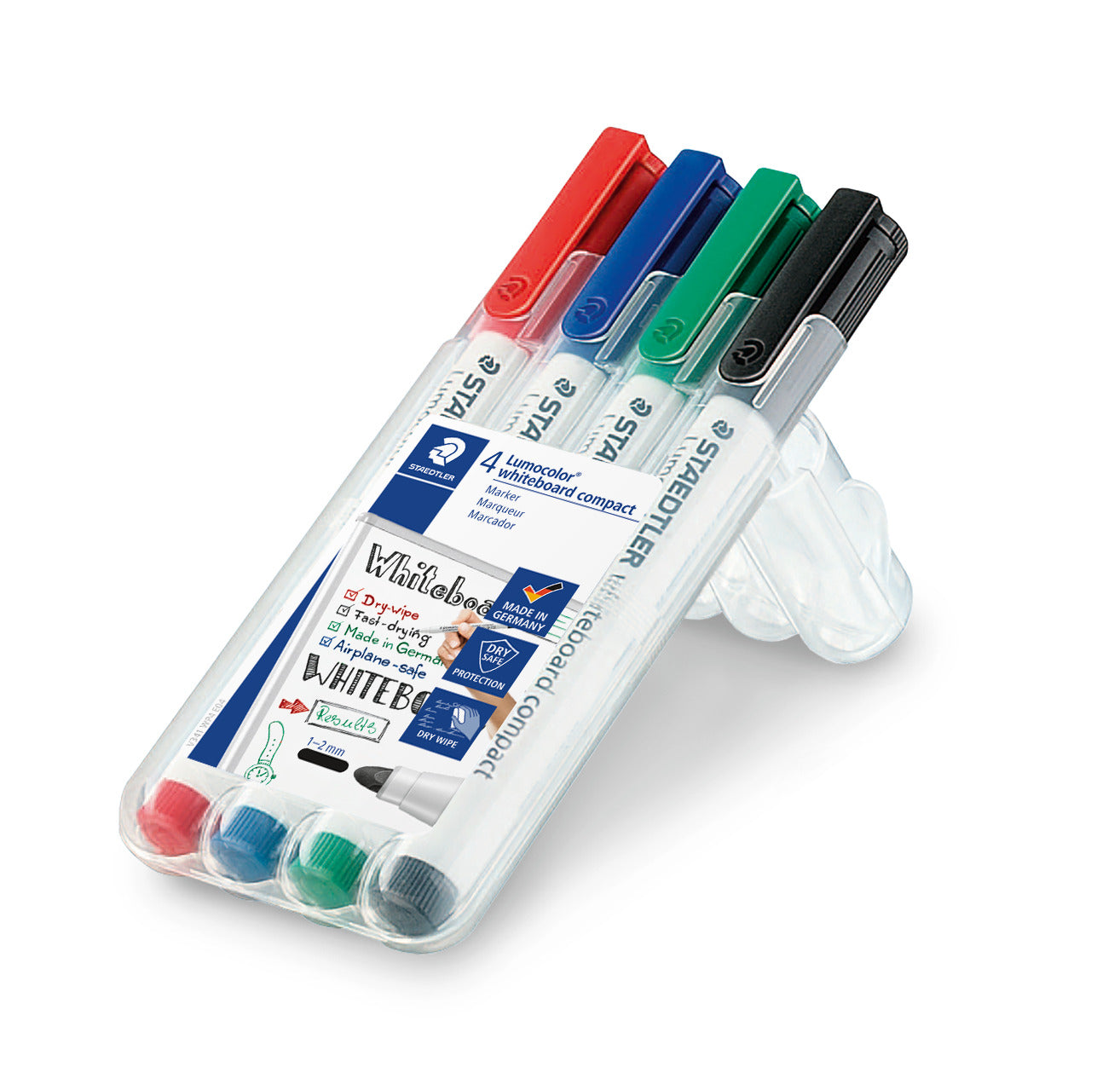 Marker Staedtler 341 WP4 Lumocolor Compact, piši-briši, 4/1