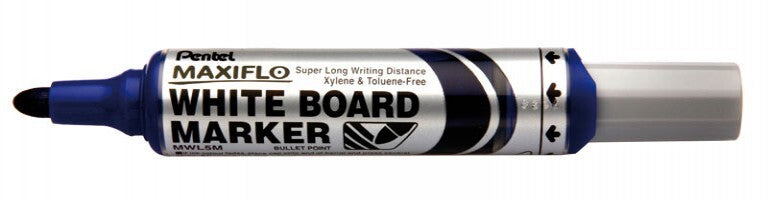 Marker za bele table Pentel MWL5M Maxiflo, moder