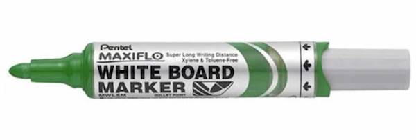 Marker za bele table Pentel MWL5M Maxiflo, zelen