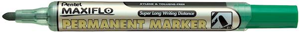 Permanentni marker Pentel NLF50 Maxiflo, zelen