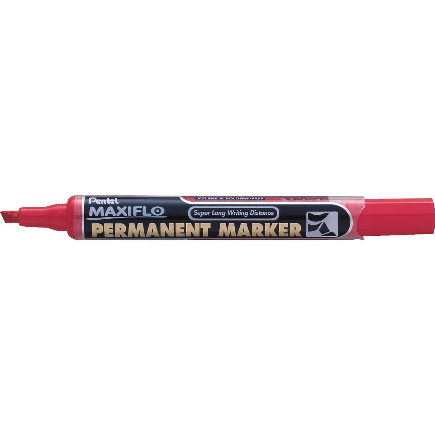 Permanentni marker Pentel NLF60 Maxiflo, rdeč