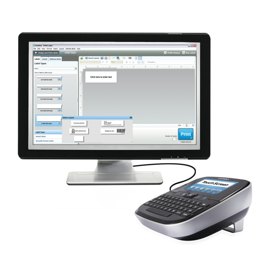 DYMO tiskalnik za nalepke Labelmanager Touch 500TS QWY