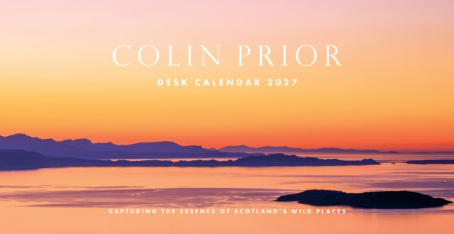 COLIN PRIOR DESK CALENDAR 2027