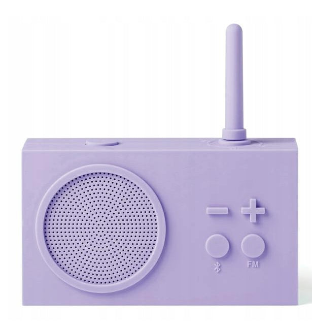 Bluetooth zvočnik in radio Lexon Tokio 3, svetlo vijoličen