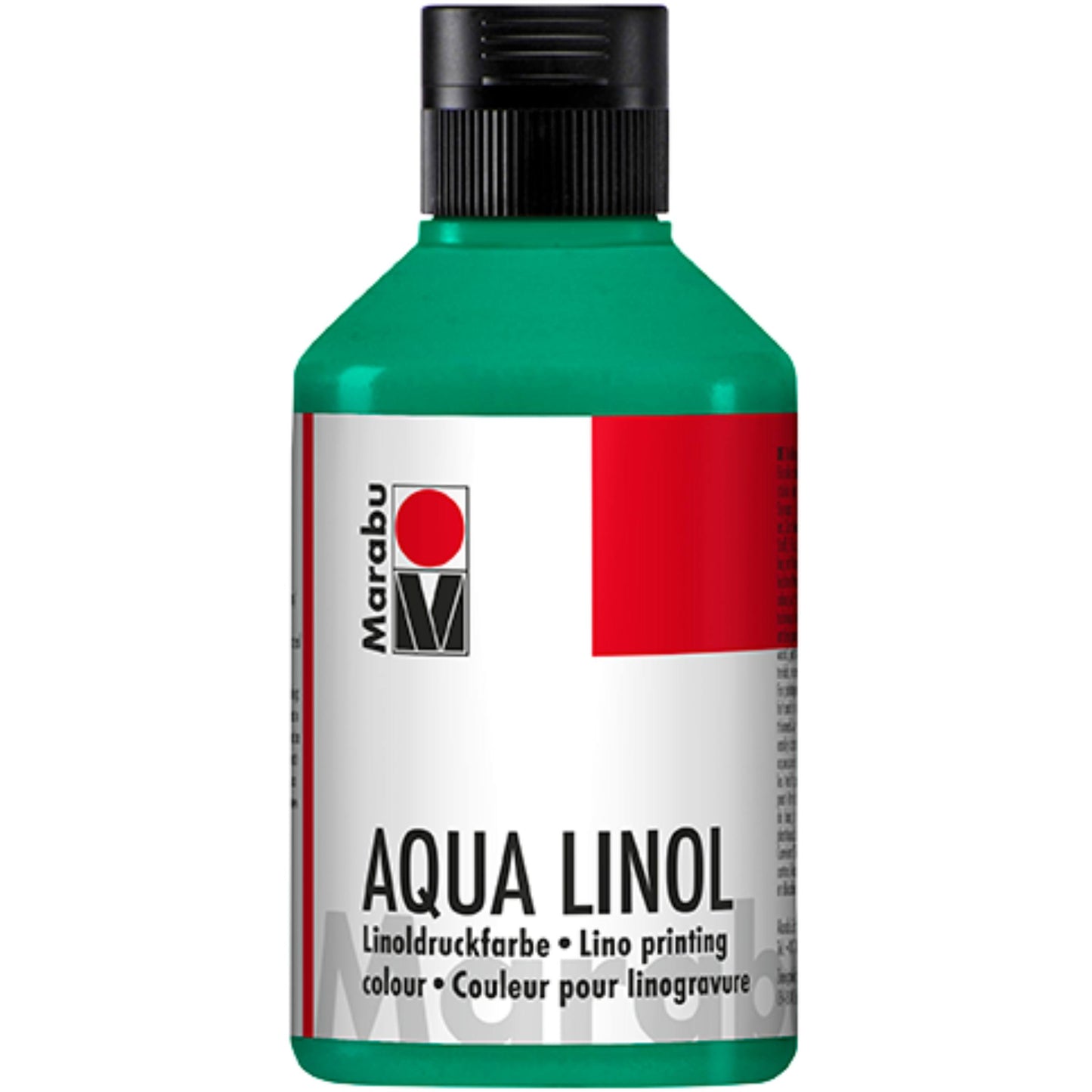 Barva za linotisk Marabu, modro zelena 097, 250 ml