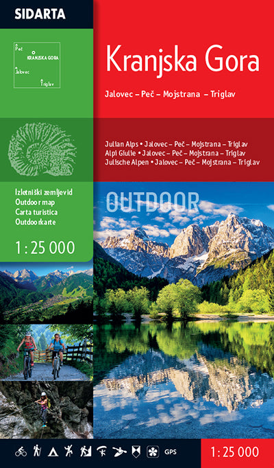 Kranjska Gora 1:25.000 (izletniška karta)