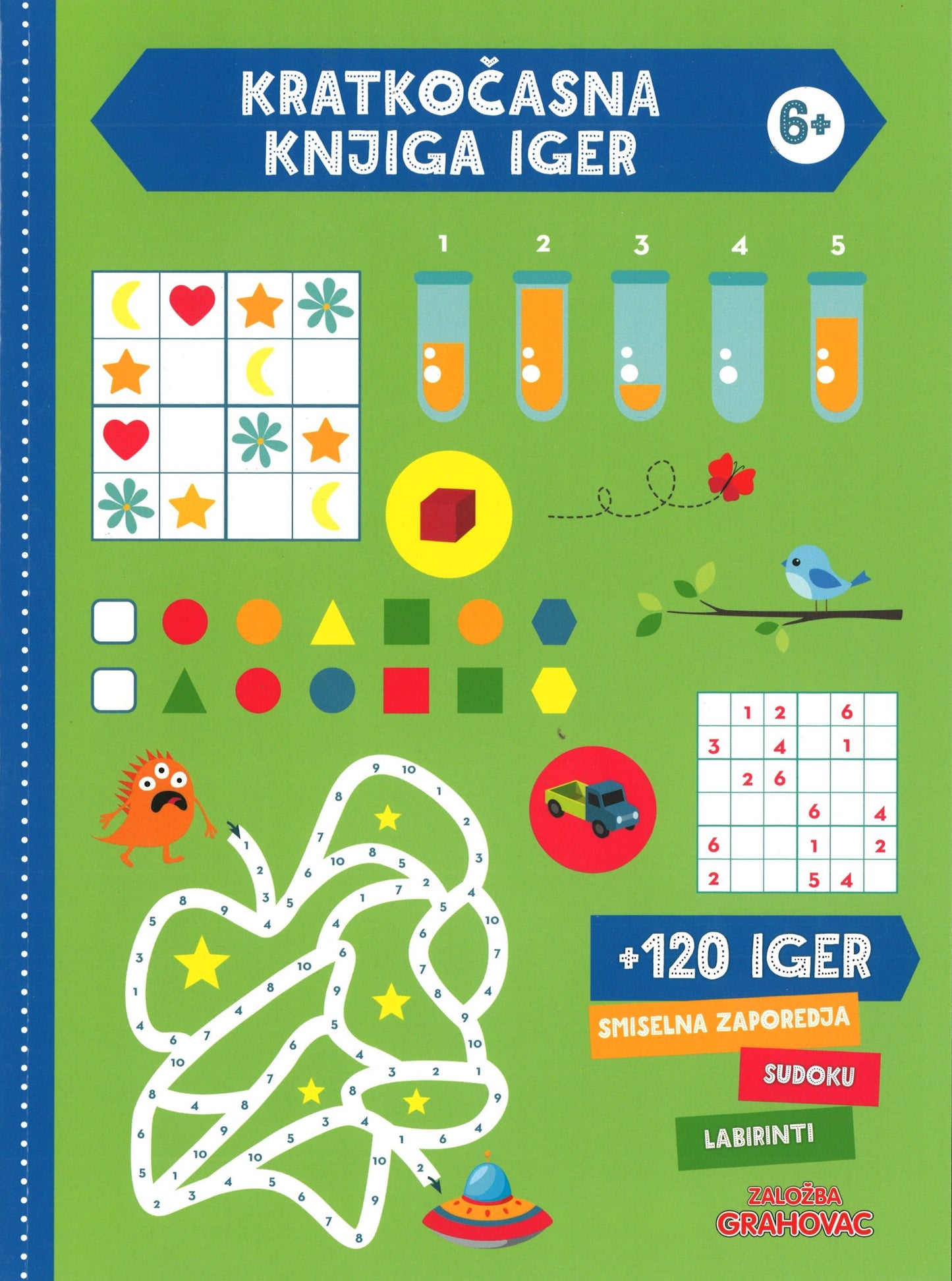 KRATKOČASNA KNJIGA IGER 6+