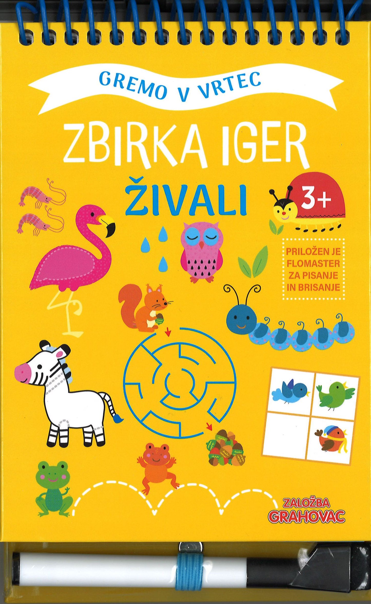 Gremo v vrtec, Zbirka iger: Živali (3+)