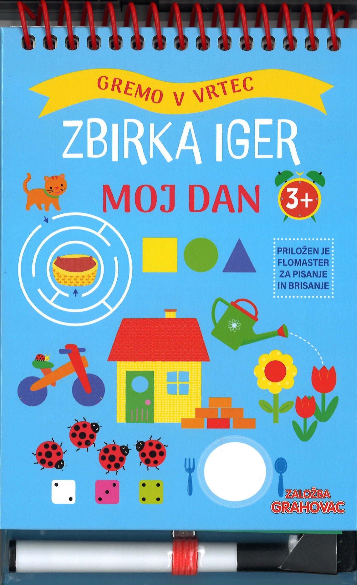 Gremo v vrtec, Zbirka iger: Moj dan (3+)