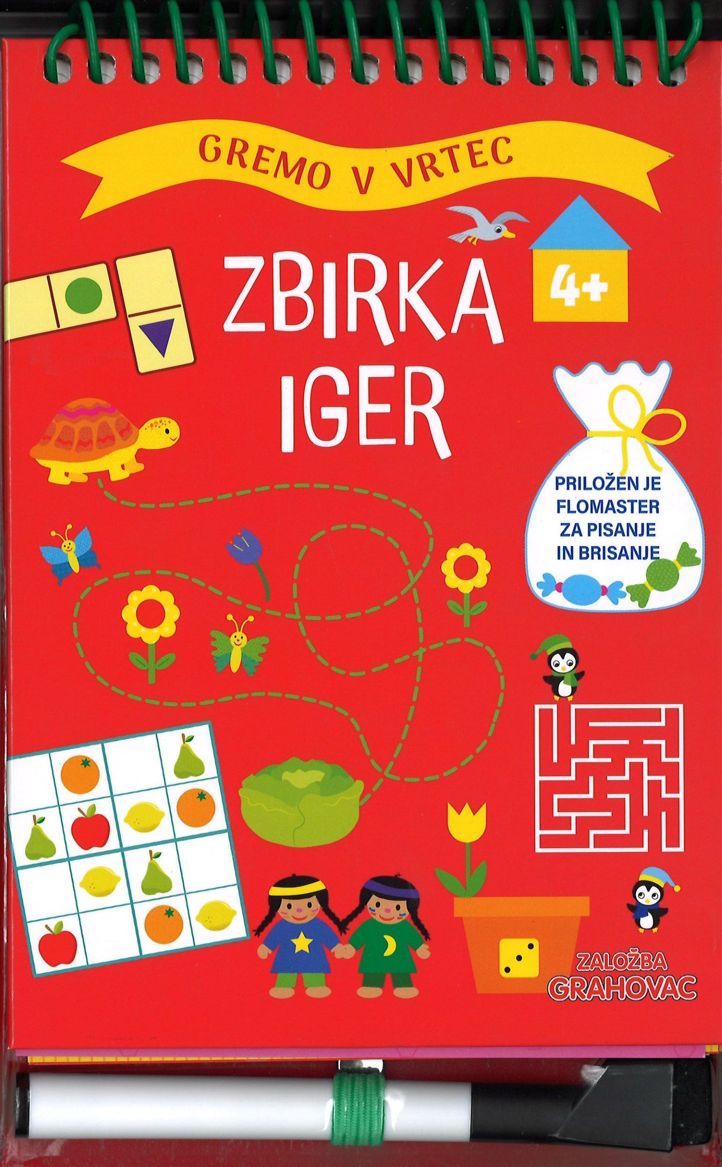 Gremo v vrtec, Zbirka iger (4+)