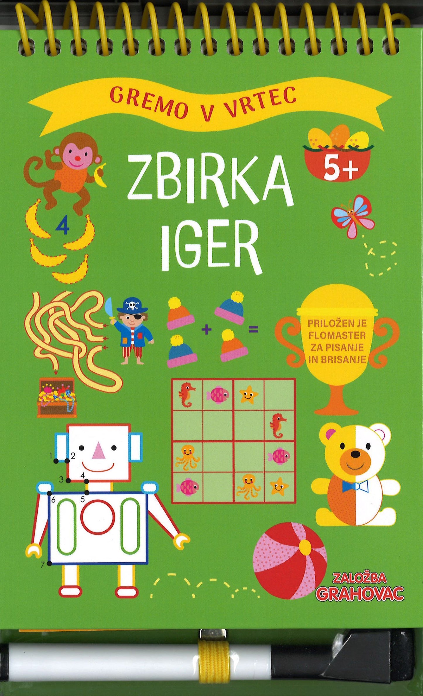 Gremo v vrtec, Zbirka iger (5+)