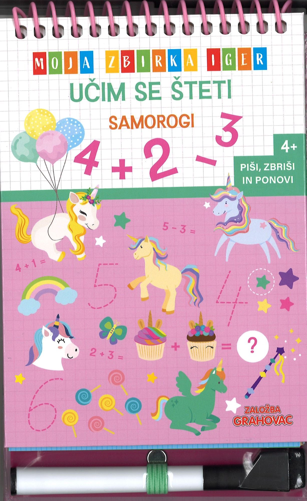 Učim se šteti: Samorogi (4+)