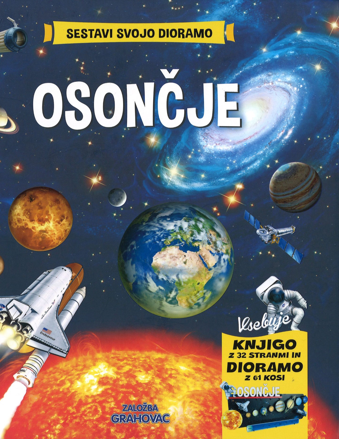 Sestavi svojo dioramo: Osončje