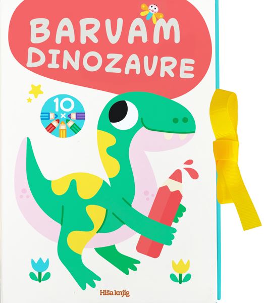 Barvam dinozavre (z barvicami)