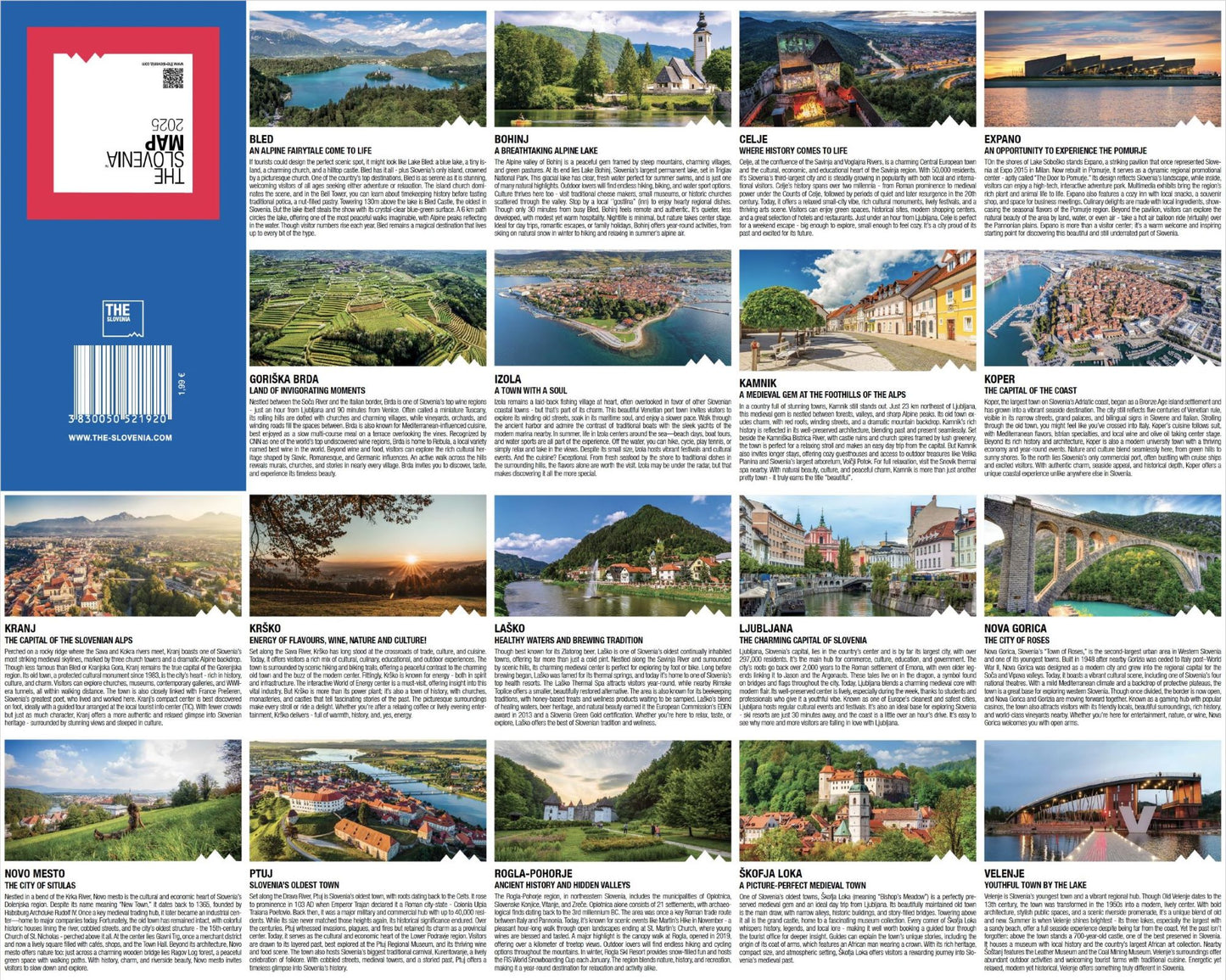 The Slovenia Map 2025