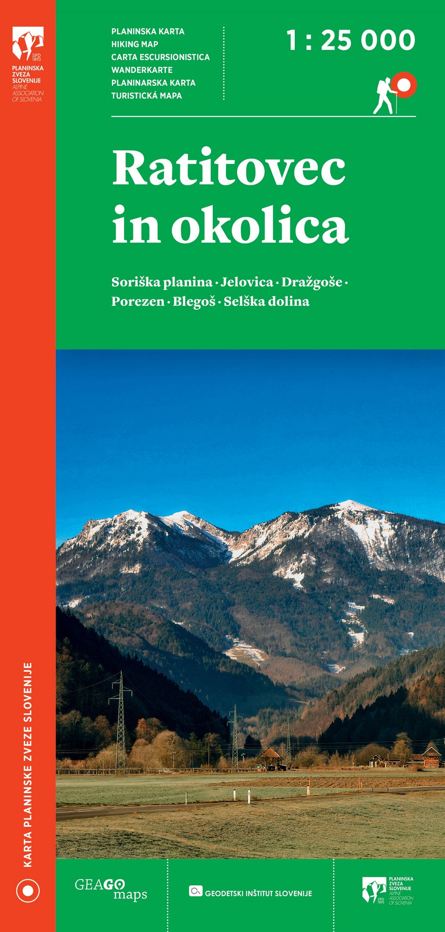 RATITOVEC IN OKOLICA - 1 : 25.000 PZS
