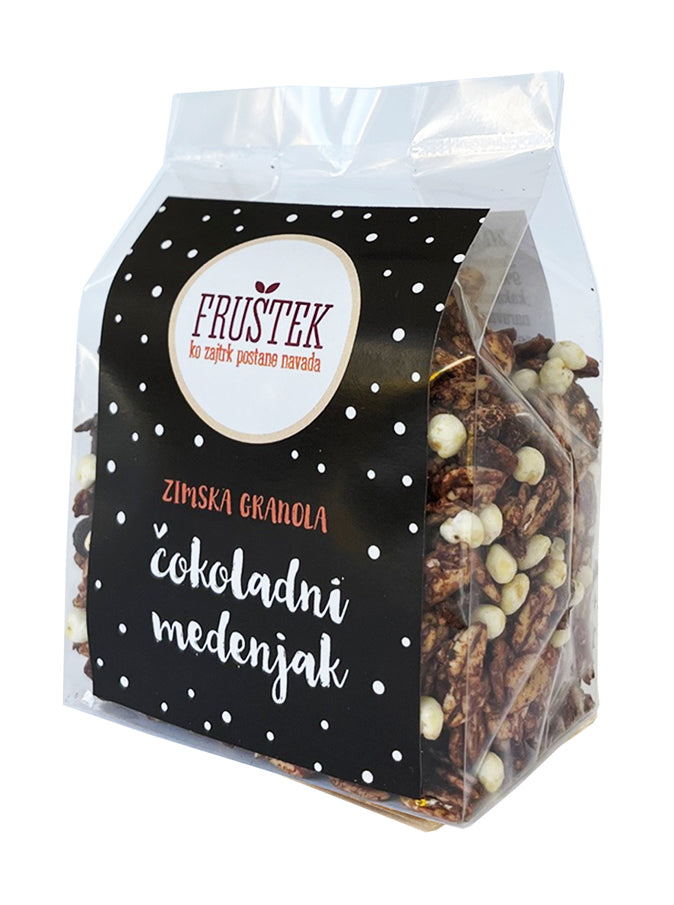 Granola Fruštek ČOKOLADNI MEDENJAK, mini, 60g